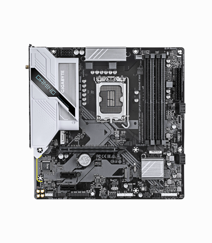 PLACA GIGABYTE B760M GAMING PLUS WIFI DDR4, LGA1700, MATX