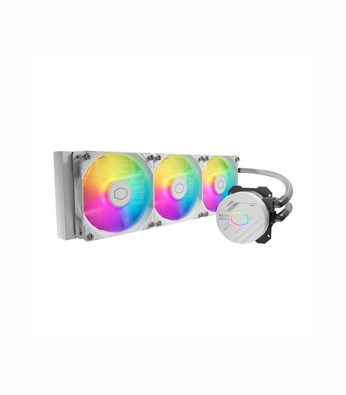 REFRIGERACIÓN LIQUIDO COOLER MASTER MASTERLIQUID 360L CORE BLANCO ARGB AMD/INTEL