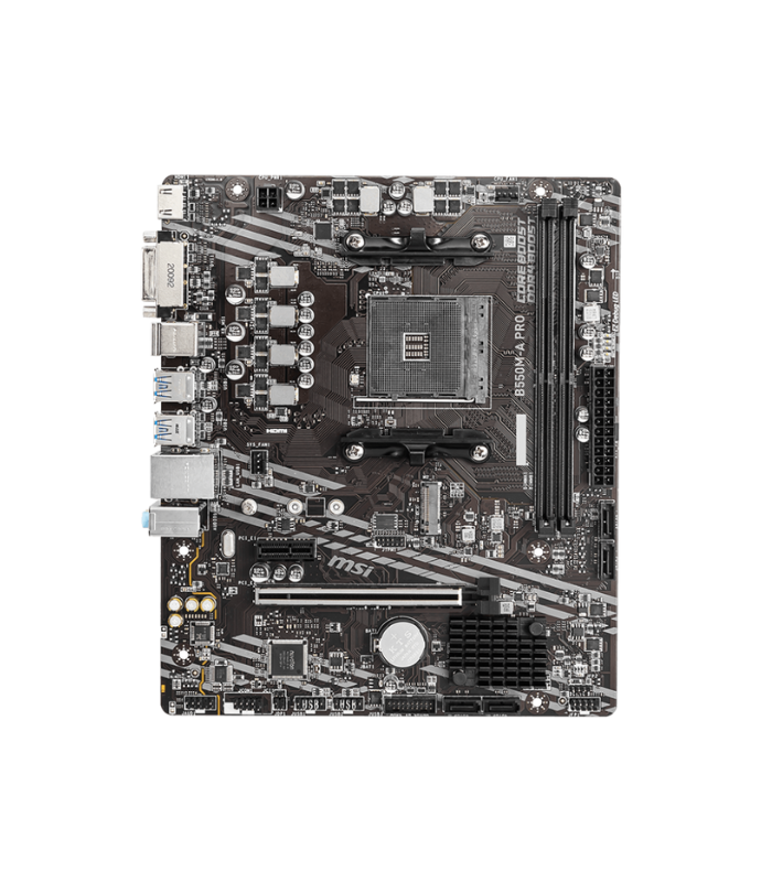 PLACA MSI B550M-A PRO AMD B550 AM4 DDR4 SATA III USB 3.0 MICRO ATX