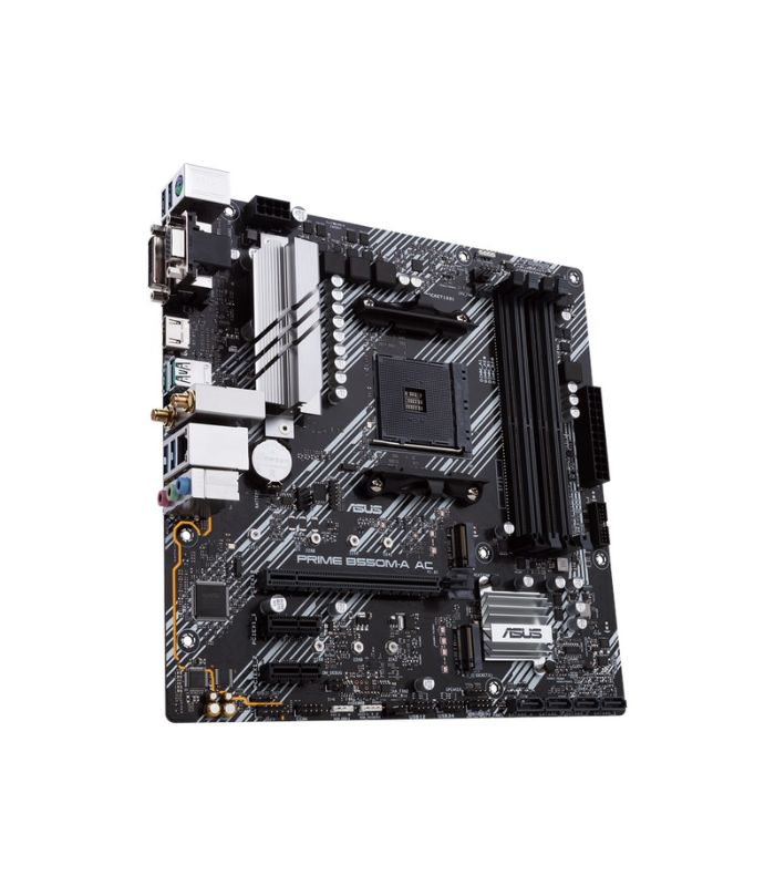 PLACA ASUS PRIME B550M-A AC, WI-FI, AM4 AMD
