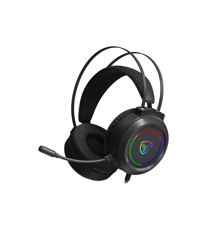 KIT MECANICO GAMER MIRAGE MIC GTX2003-3K BLACK, TECLADO SWITCH RED, MOUSE, AURICULARES