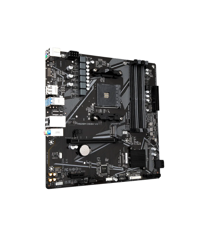 PLACA GIGABYTE A520M DS3H V2, AMD AM4, mATX