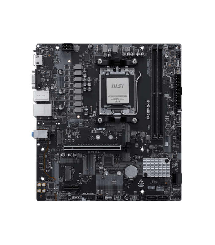PLACA MSI PRO B840M-B AMD AM5 DDR5 PCIE 4.0