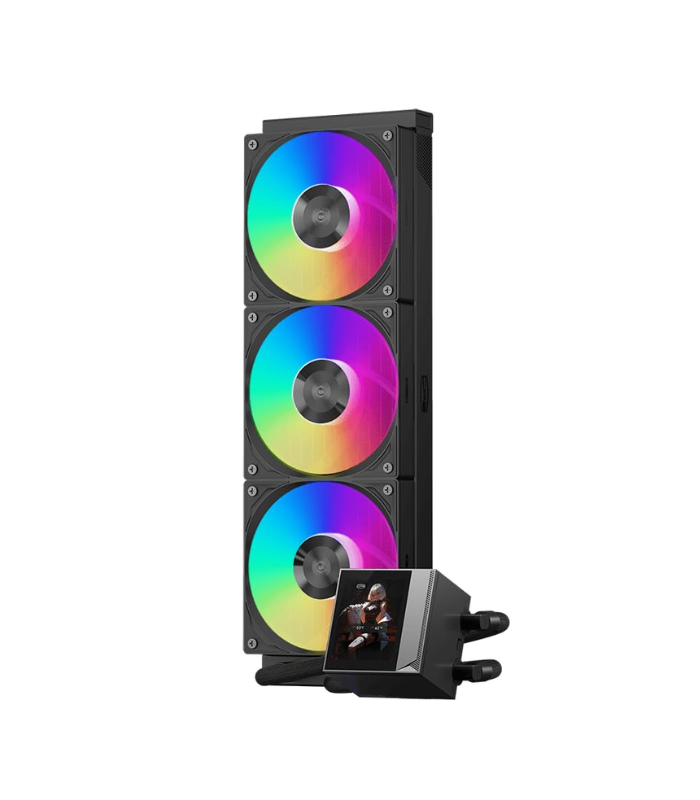 REFRIGERACION LIQUIDA CPS DC360, ARGB, PANTALLA 2.4P, IPS, 3FAN