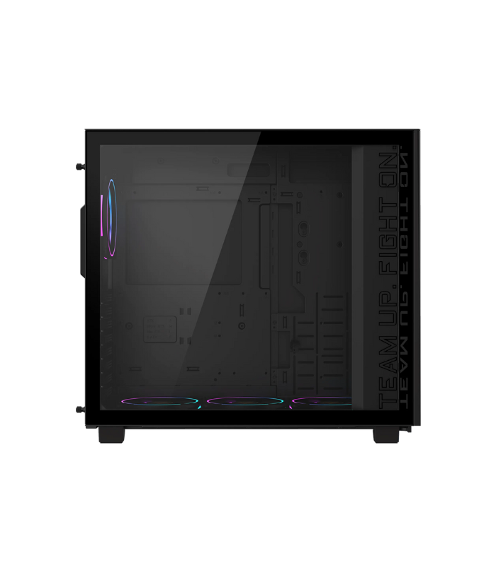 CASE GAMER GIGABYTE AORUS C400 GLASS GB-AC400G ST, 4FAN ARGB, ATX