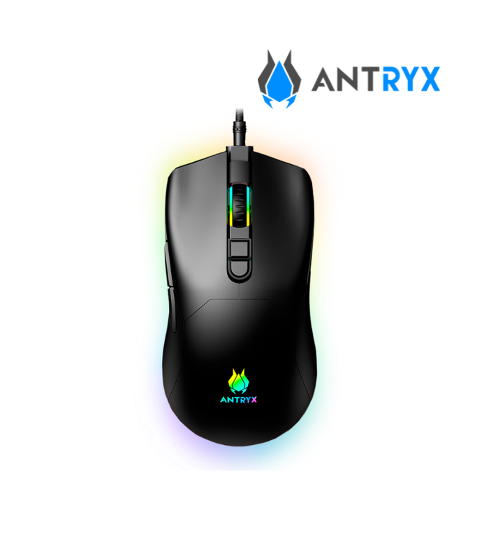 KIT GAMING ANTRYX GC-3100 BLACK, TECLADO MECANICO SWITCH RED + MOUSE