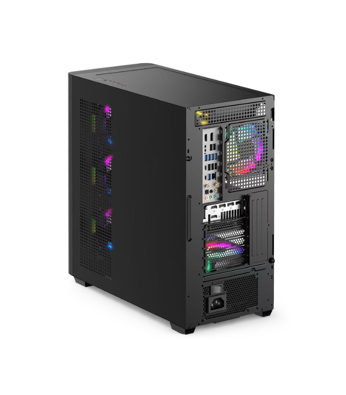 CASE GAMER MICRONICS RANGER FC1021 7FAN ARGB CON TIPO C