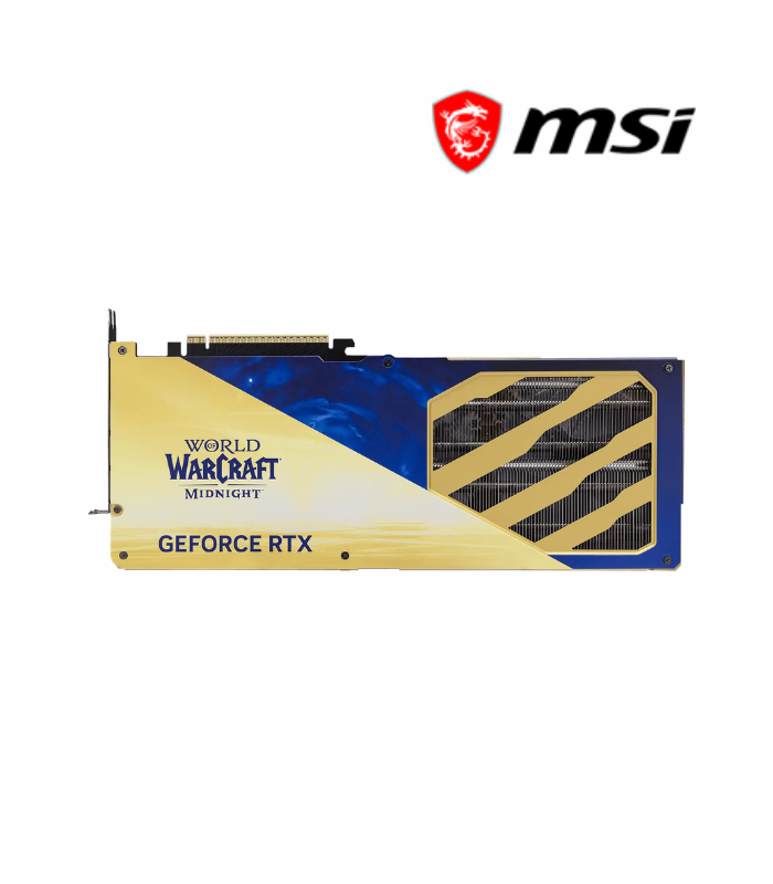 GRAFICA MSI RTX 5070 12GB WORLD WARCRAFT MIDNIGHT LIGHT EDITION OC , DLSS, GDDR7