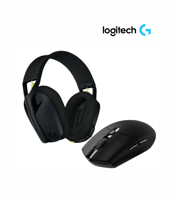 KIT LOGITECH AUDIFONO G435 + MOUSE G305 BLACK WIRELESS