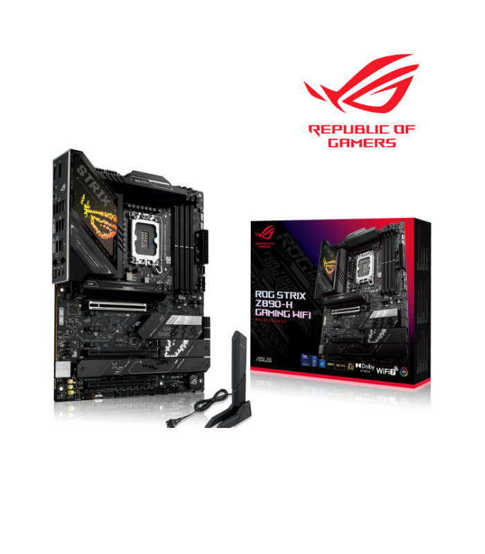 PLACA ASUS ROG STRIX Z890-H GAMING WIFI ATX DDR5 LGA 1851