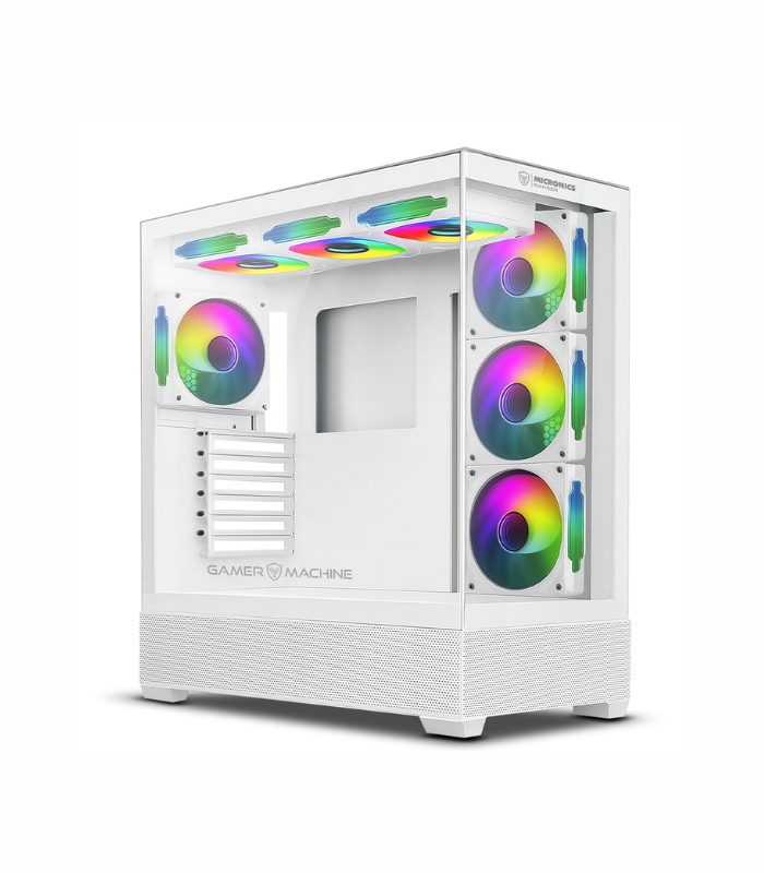 CASE GAMER RANGER MIC FC1021W 7FAN ARGB WHITE S/F