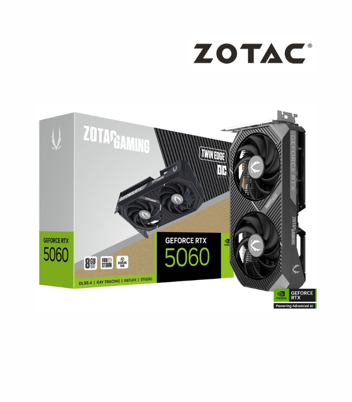GRAFICA ZOTAC GAMING RTX 5060 8GB TWIN EDGE OC GDDR7