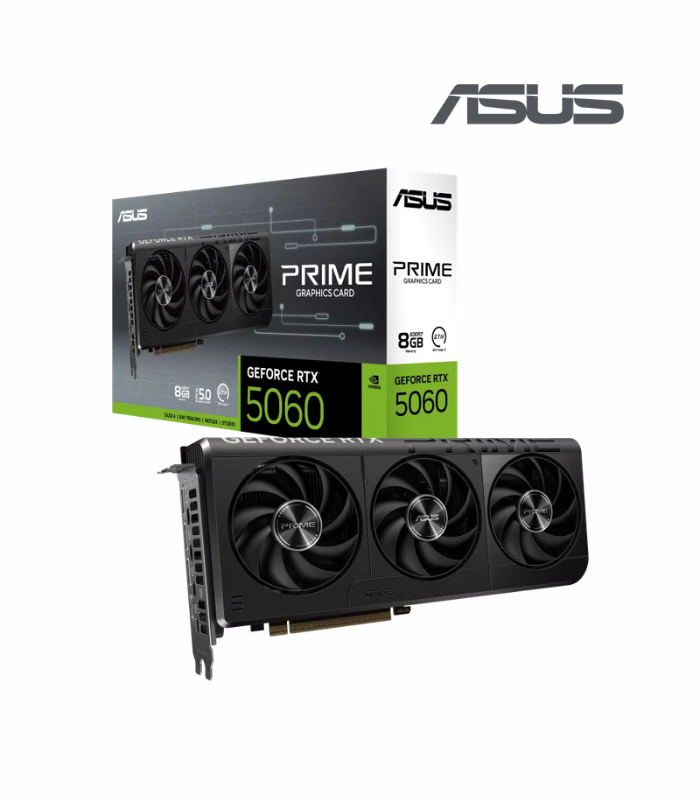 GRAFICA ASUS PRIME RTX 5060 8GB X3 GDDR7 128BITS