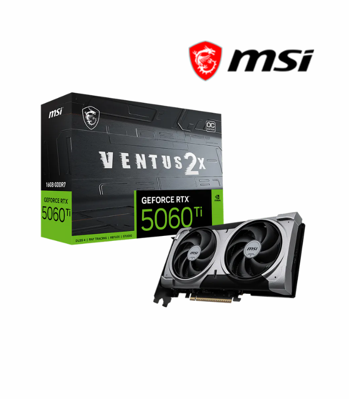 GRAFICA MSI RTX 5060 Ti 16GB VENTUS 2X OC GDDR7