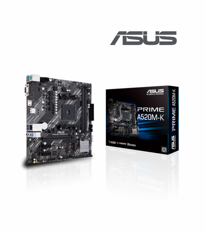 PLACA MADRE ASUS PRIME PRIME A520M-K AM4 AMD