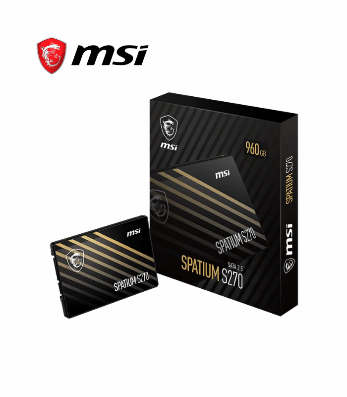 SSD MSI SPATIUM S270 960GB SATA III 2.5"