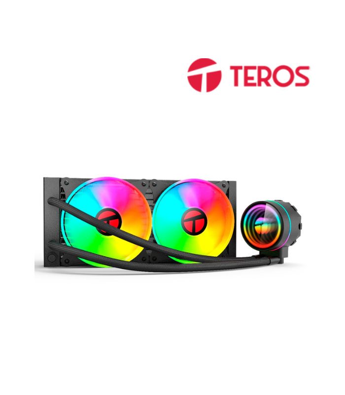 REFRIGERACION LIQUIDA TEROS TE-8164N ARGB BLACK AMD/INTEL