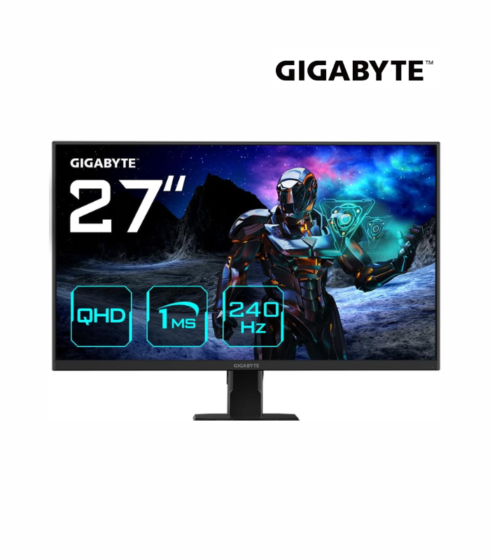 MONITOR GIGABYTE GS27Q X 27" 2K QHD, 240HZ, 1MS, IPS, FREESYNC PREMIUN