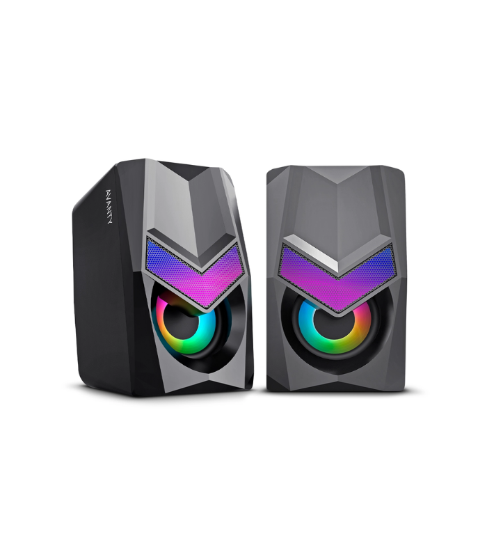 PARLANTE GAMER AVANTY MIC S321 2.0 RGB