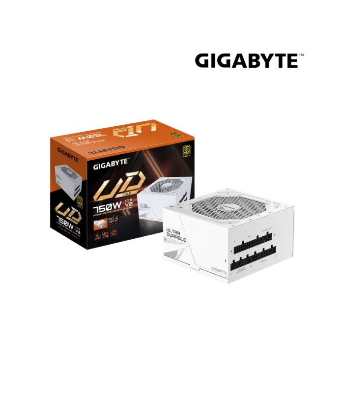 FUENTE DE PODER GIGABYTE GP-UD750GM 750W ICE V2 80 PLUS GOLD FULL MODULAR