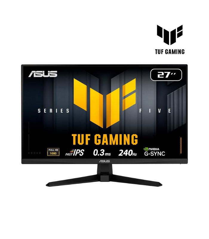 MONITOR ASUS TUF GAMING VG279QM5A, 27" FHD, 240HZ, 0.03MS, G-SYNC FREESYNC/PREMIUM