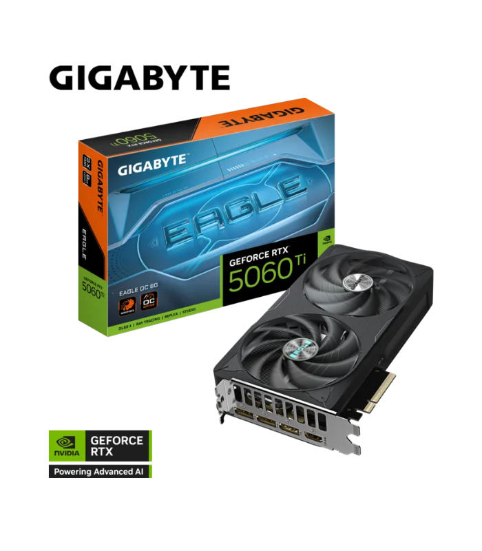TARJETA DE VIDEO GIGABYTE RTX 5060 Ti 8GB EAGLE OC GDDR7