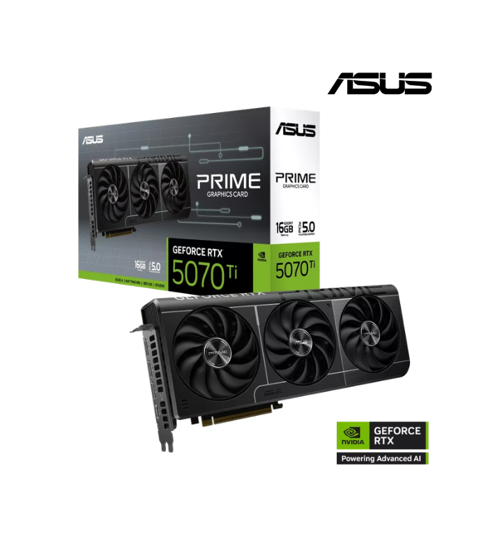 TARJETA DE VIDEO ASUS PRIME RTX 5070Ti 16GB GDDR7