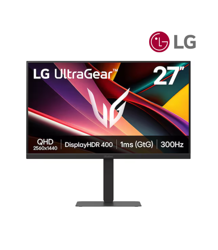 MONITOR GAMER LG ULTRAGEAR 27G640A-B, 27' QHD, 300HZ, IPS, 1MS, PIVOTE