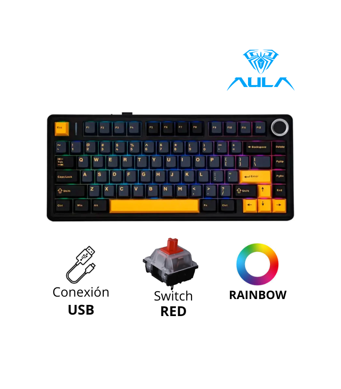 TECLADO MECANICO AULA F75