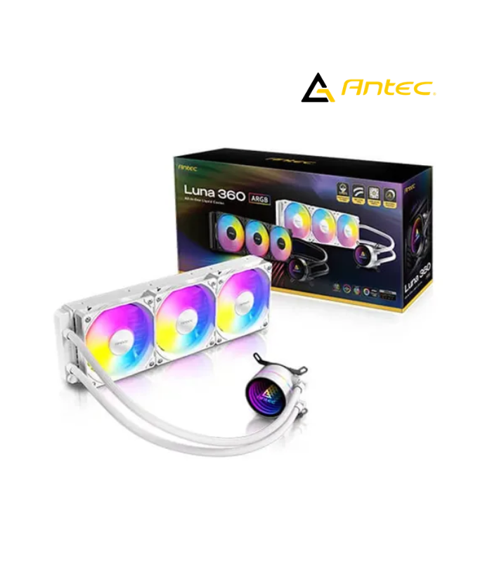 REFRIGERACION LIQUIDA ANTEC LUNA 360 ARGB 360MM WHITE