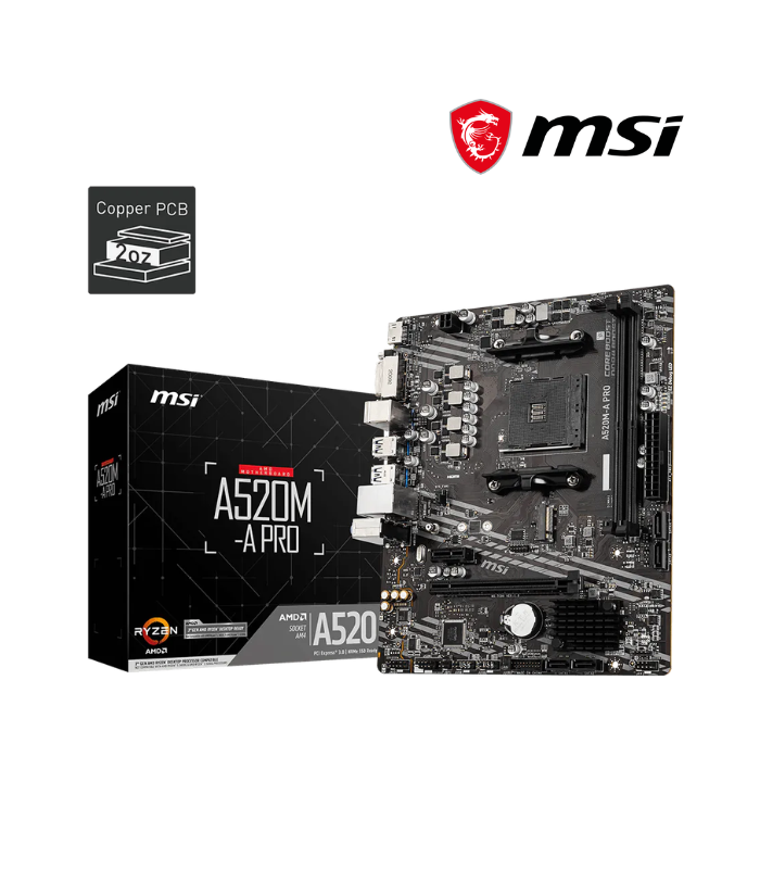 PLACA MSI A520M-A PRO DDR4