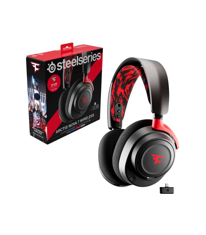 AUDIFONO GAMING ARCTIS NOVA 7 FAZE CLAN EDITION WIRELESS