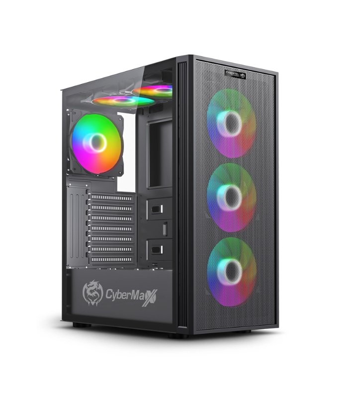 CASE GAMER CBX C5003 DEFENDER , 6 FANS ARGB