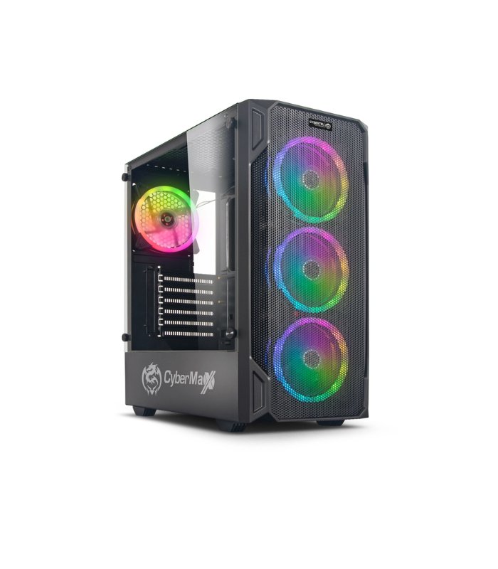 CASE GAMER CYB DESTROYER CBX5005, 4FAN ARGB