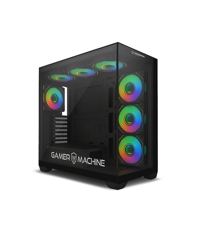 CASE GAMER LEGEND MIC GC806, 7FAN ARGB, BLACK, S/F