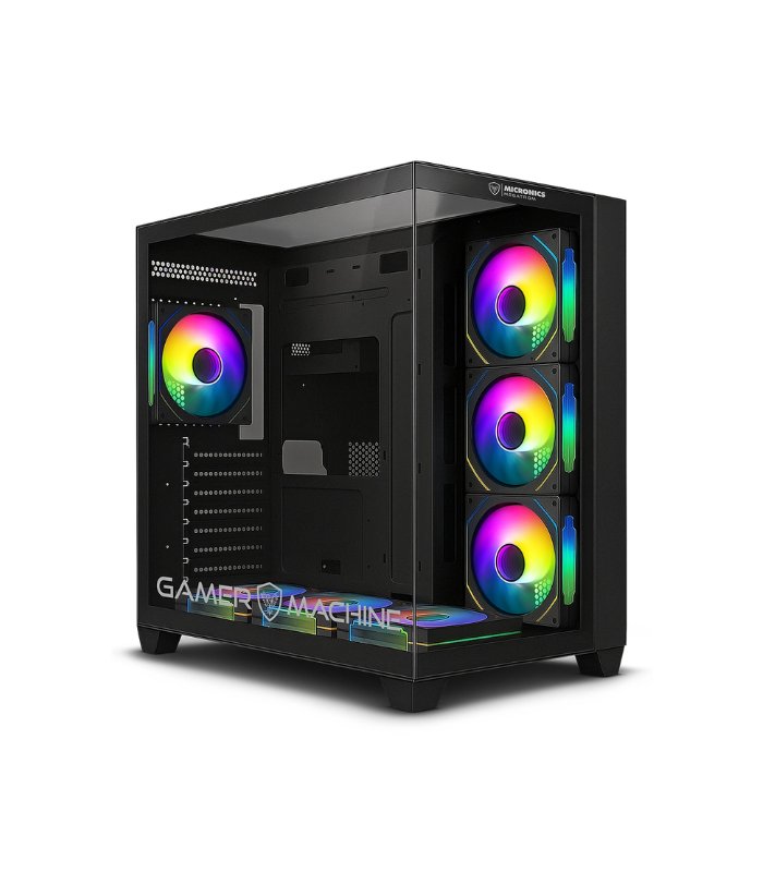 CASE GAMER MEGATRON GFC1003, 7FAN ARGB, BLACK