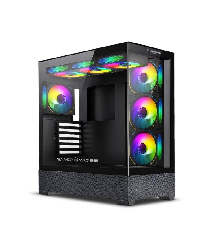 CASE GAMER MICRONICS RANGER FC1021 7FAN ARGB CON TIPO C