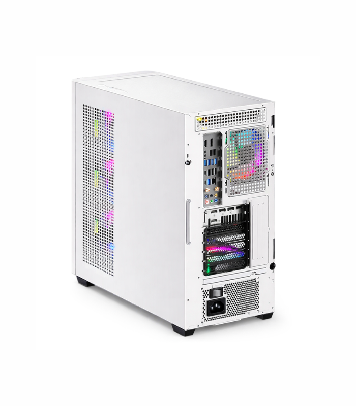 CASE GAMER RANGER MIC FC1021W 7FAN ARGB WHITE S/F