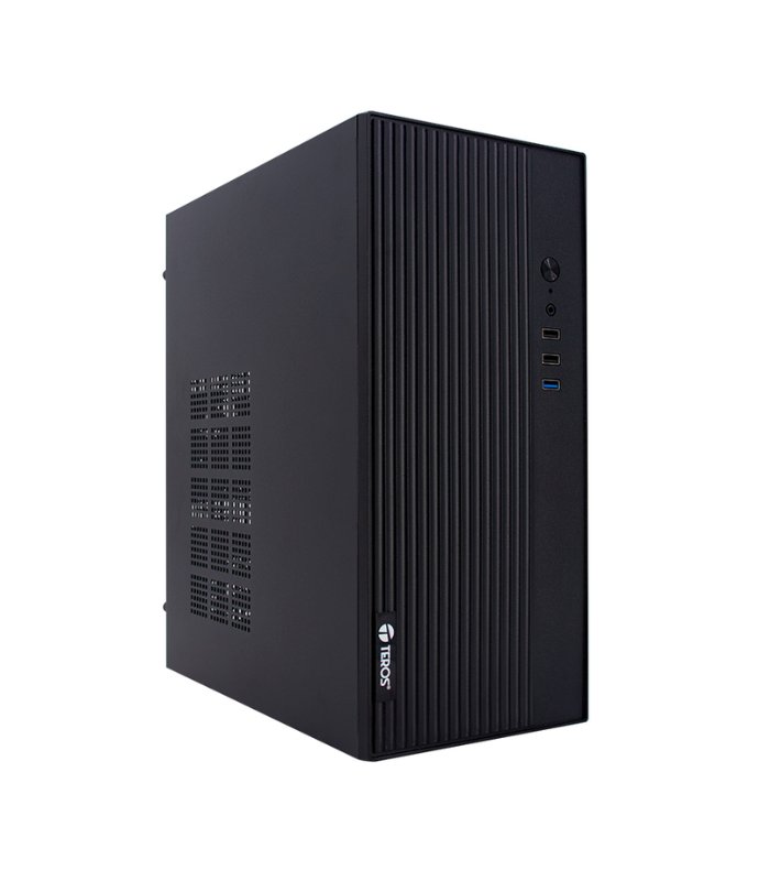 CASE TEROS TE-1035S, FUENTE 250W, BLACK