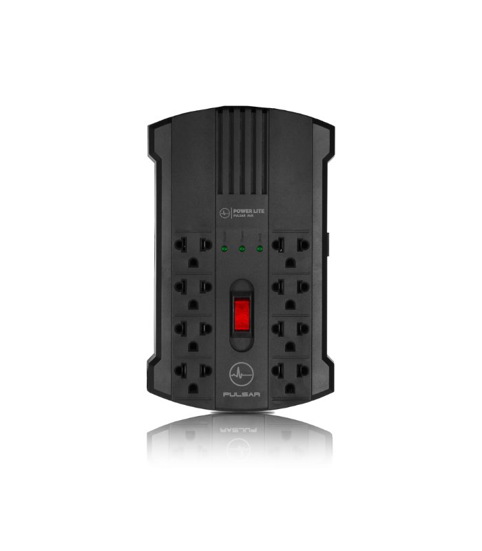 ESTABILIZADOR PULSAR, AVR PLI1200 1200VA/600W 8 SALIDAS