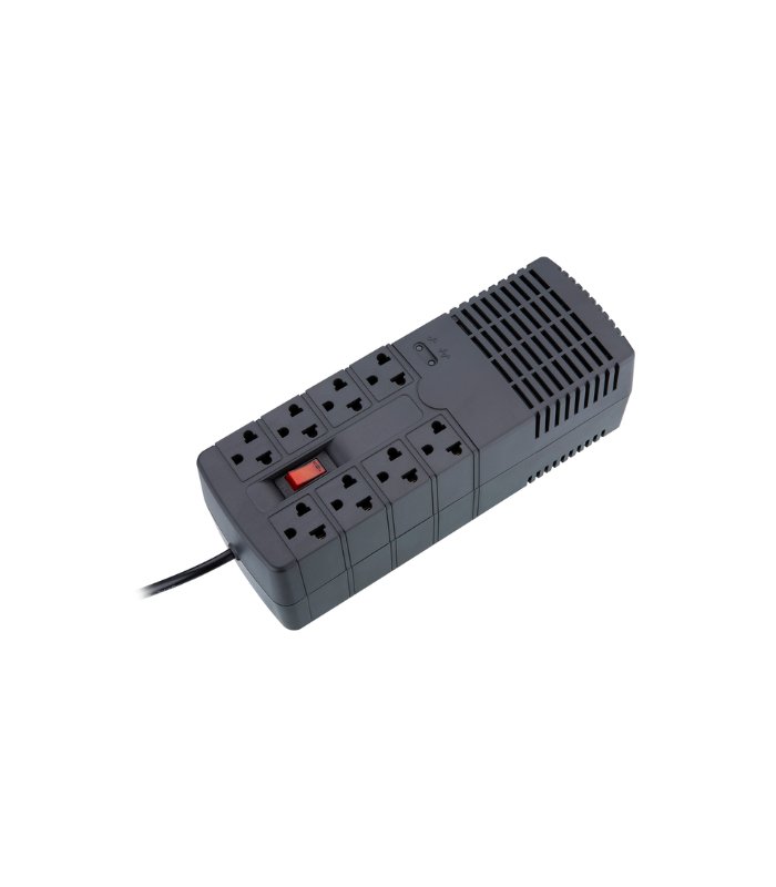ESTABILIZADOR QUASAR AVR PLI1300 1300VA/650W 8 SALIDAS