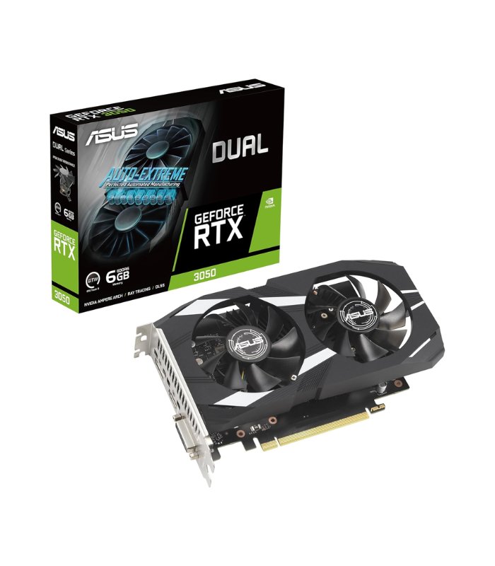 GRAFICA ASUS RTX 3050 DUAL OC Edition 6GB GDDR6