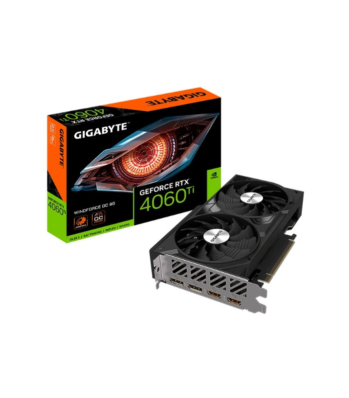 gráfica Gigabyte GeForce RTX 4060 Ti Windforce OC