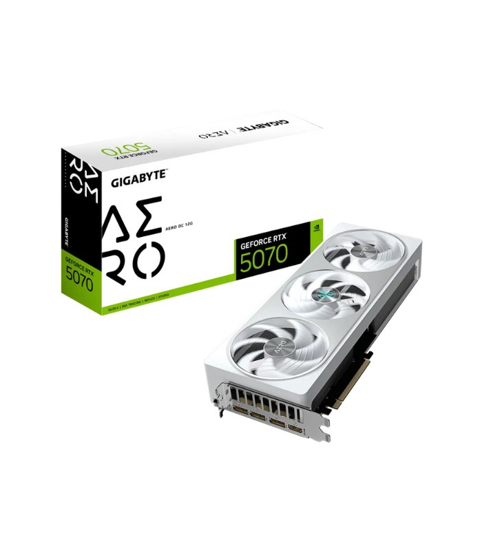 GRAFICA GIGABYTE RTX 5070 12GB AERO WHITE OC GDDR7