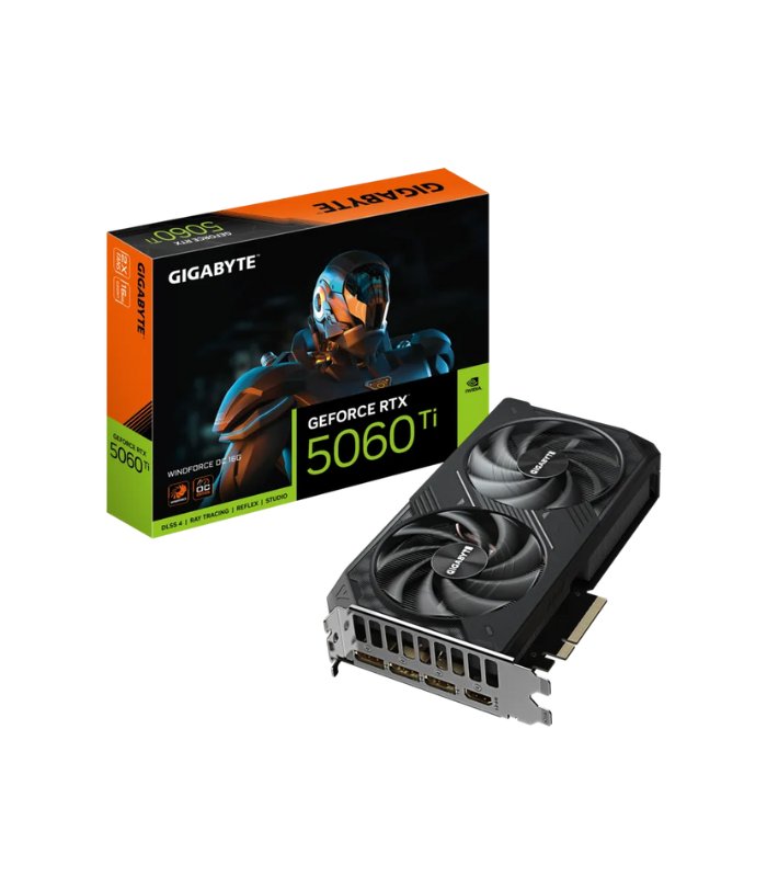 GRAFICA GIGABYTE RTX 5060 Ti 16GB WINDFORCE OC GDDR7