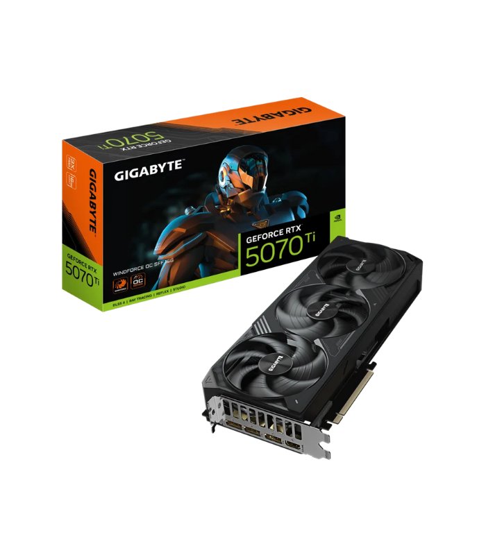 GRAFICA GIGABYTE RTX 5070 Ti 16GB WINDFORCE OC SFF