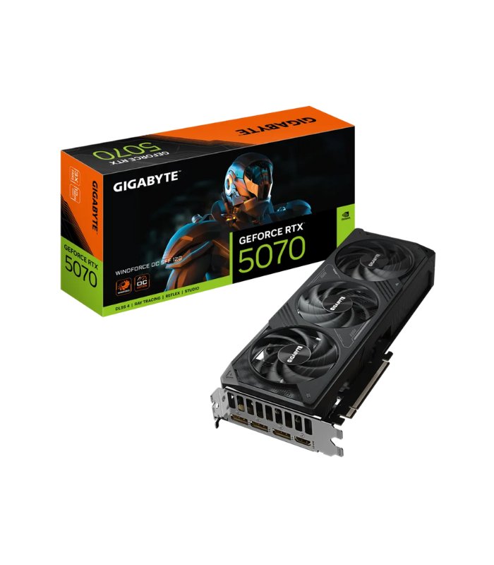 GRAFICA GIGABYTE RTX 5070 12GB WINDFORCE OC SFF GDDR7