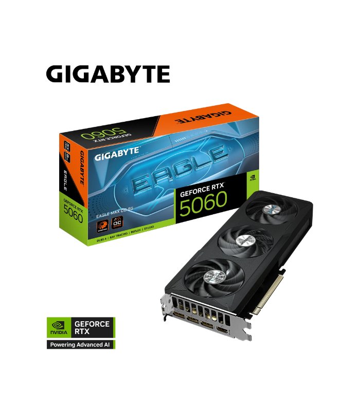 GRAFICA GIGABYTE RTX 5060 EAGLE MAX OC 8GB