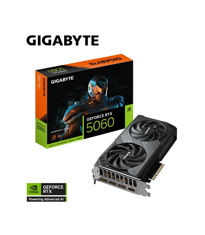 GRAFICA GIGABYTE RTX 5060 WINDFORCE 8GB