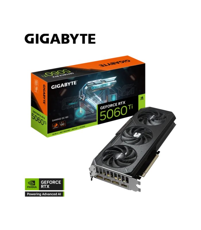 GRAFICA GIGABYTE RTX 5060 Ti GAMING OC 8GB GDDR7